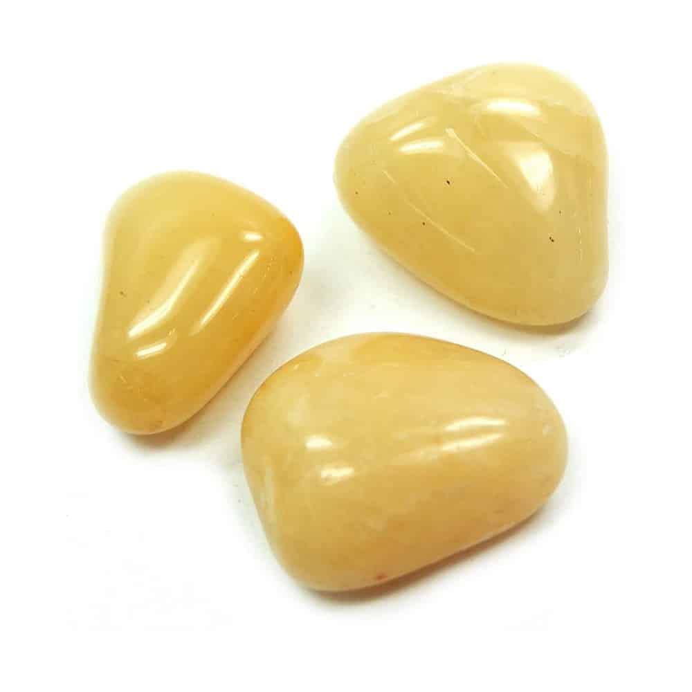Divine Power Crystal Tumble Original GemStone For Manifestation, Healing and Meditation Yellow Aventurine